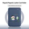 Crayon Shin-chan MAGsafe Leather Card Holder Phone Case