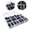 250pcs Natural Rubber Seals Set Perforated Cable Gland Rings For Electrical Automotive Plumbing Waterproofing Hand Tools