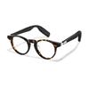 Touch Hearing Bluetooth Smart Glasses G1o2 - Runder Rahmen, Modische, für Sehstärken geeignete Gläser, Ideal für Anrufe und Audio, Unisex.