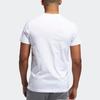Adidas Graphic Print Crew Neck Training T-shirt Men Tops White FT8832