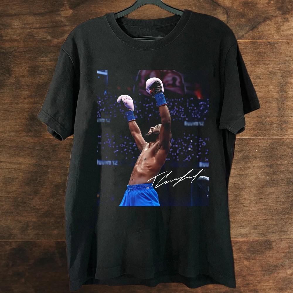 Rare Terence Crawford Win Gift Family Unisex S-235XL 22D199 Unisex T-Shirt L