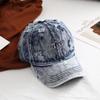 Women's Summer New Style Washed Hole Baseball Hat Trendy Custom Logo Baseball Hat