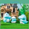 Charming Resin Dinosaur Desktop Ornament Fun Cartoon Animal Decor