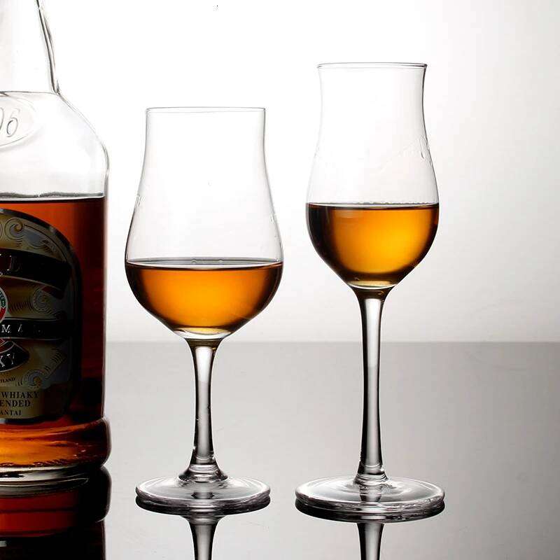 Specialty Sommelier Whiskey Tasting Glass Chateau Whisky Copita Nosing Crystal Goblet Graceful Shape Sweet Wine Cups