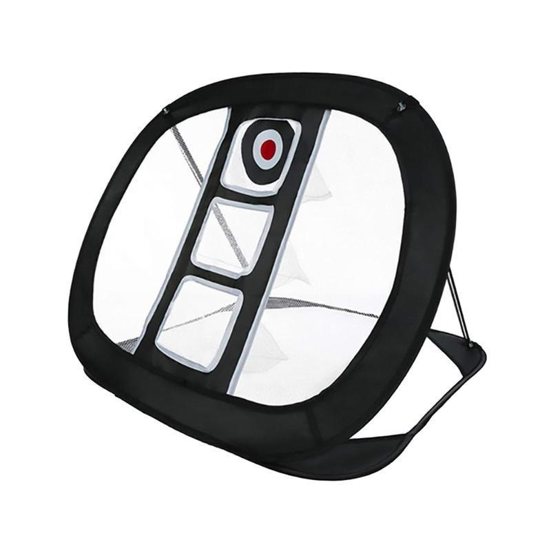 Golf Practice Net Golf Chipping Net Swing Trainer Pop Up Indoor Outdoor Chipping Pitching Cages Mats Portable Easy Folding