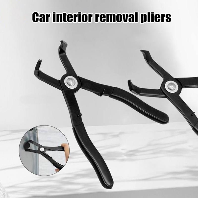 Alicate de Desmontagem Painel de Porta Interno de Carro Fivela Inferior Porta-Malas Interior Desmontagem Plástico Borracha Alicate de Pregos Redondos