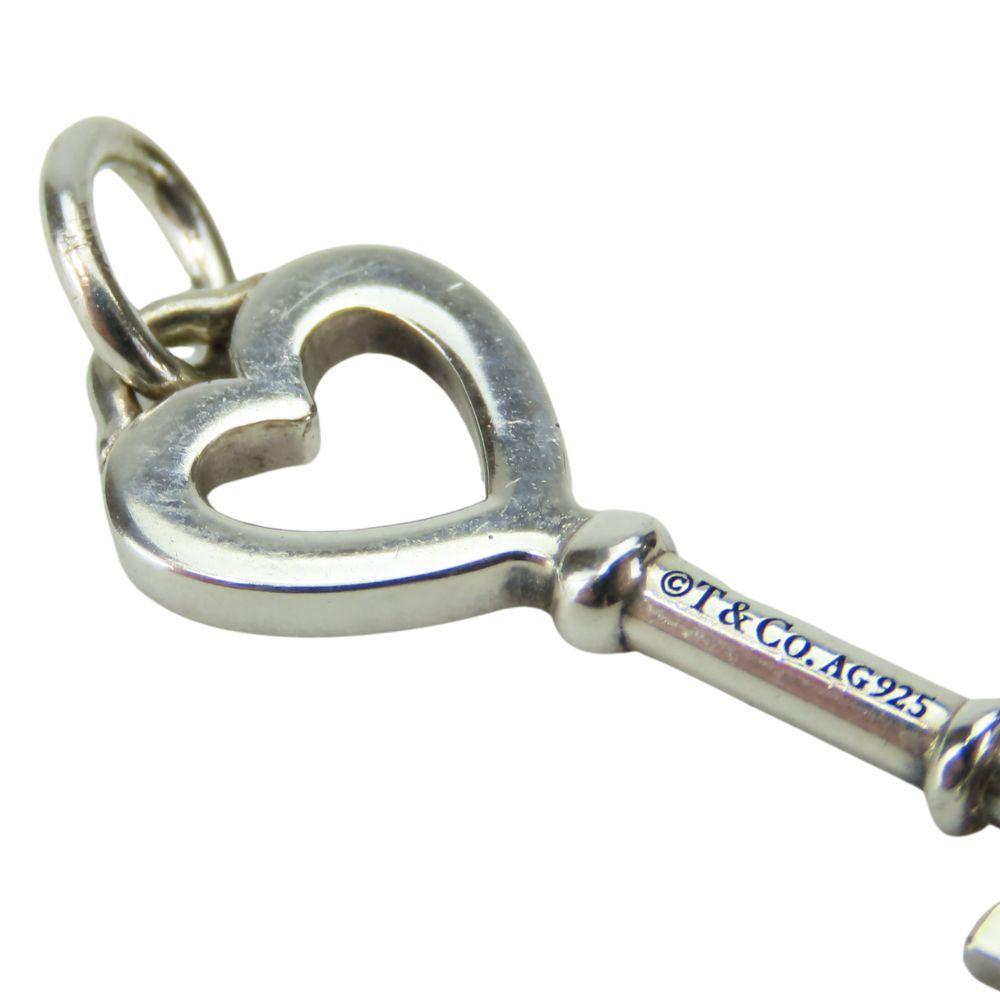 Used TIFFANY&Co. Pendant Top Silver925 1.6g Silver Charm Only