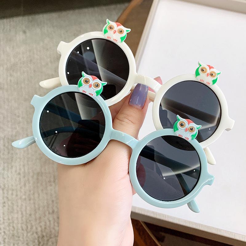 Lenses Baby Glasses Box Children'S Sunglasses Boys And Girls Sunscreen Sunglasses Children Full Frame