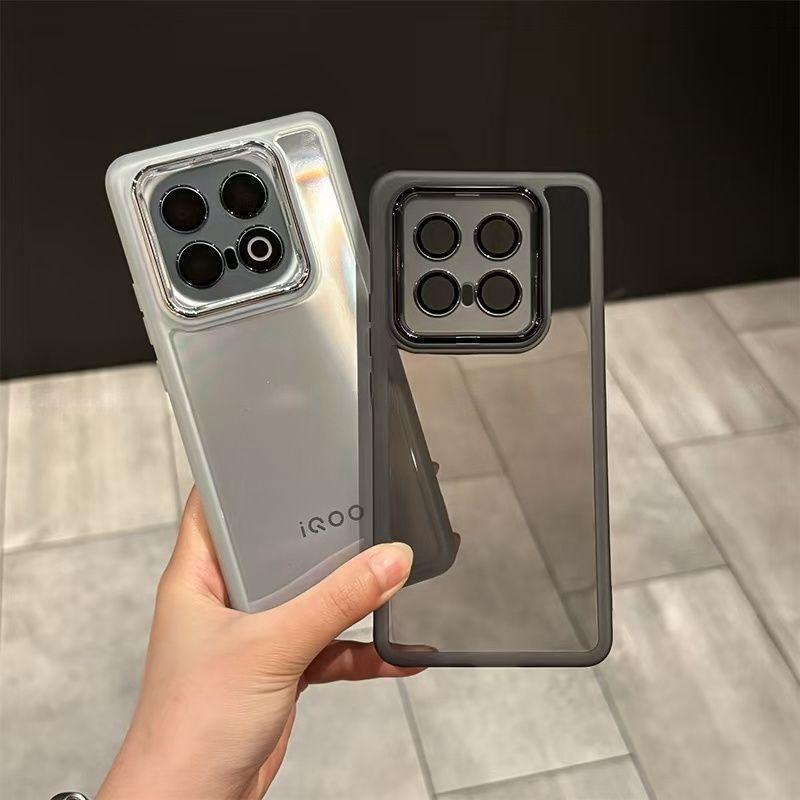 For vivo IQOO Z10 Turbo Case vivo IQOO Z10 Turbo + Phone Case IQOO Z10 Turbo Plus Cover Shookproof Plating Silicone back cover