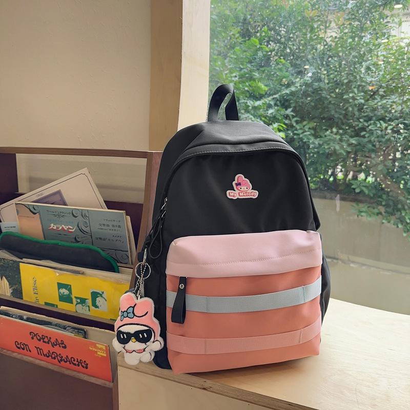 Female Junior High School Students New Large Capacity Elementary School Students Backpack Travel Backpack Girl Small School Bag