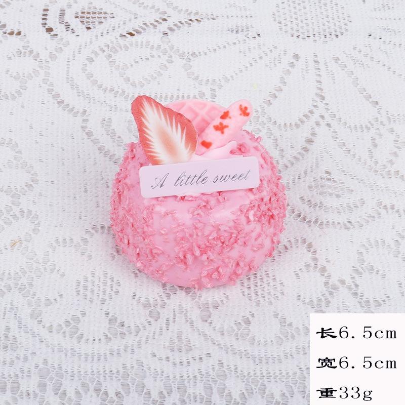 Simulated Cake Model Ice Cream Fruits Showcase Sample for Taking Photos Wedding Dessert Shop Fake Cake Decor