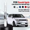Car Paint Repair Pen For 2000-2025 SUZUKI IGNIS Paint Scratch Repair Accessories Grey Orange Black ZAM Blue Yellow Silver