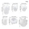 6 Pcs Mushroom Ornament Crafts Silicone Molds Epoxy Jewelry Mold Resin Casting Pendant Mold Suitable for Diy Crafts