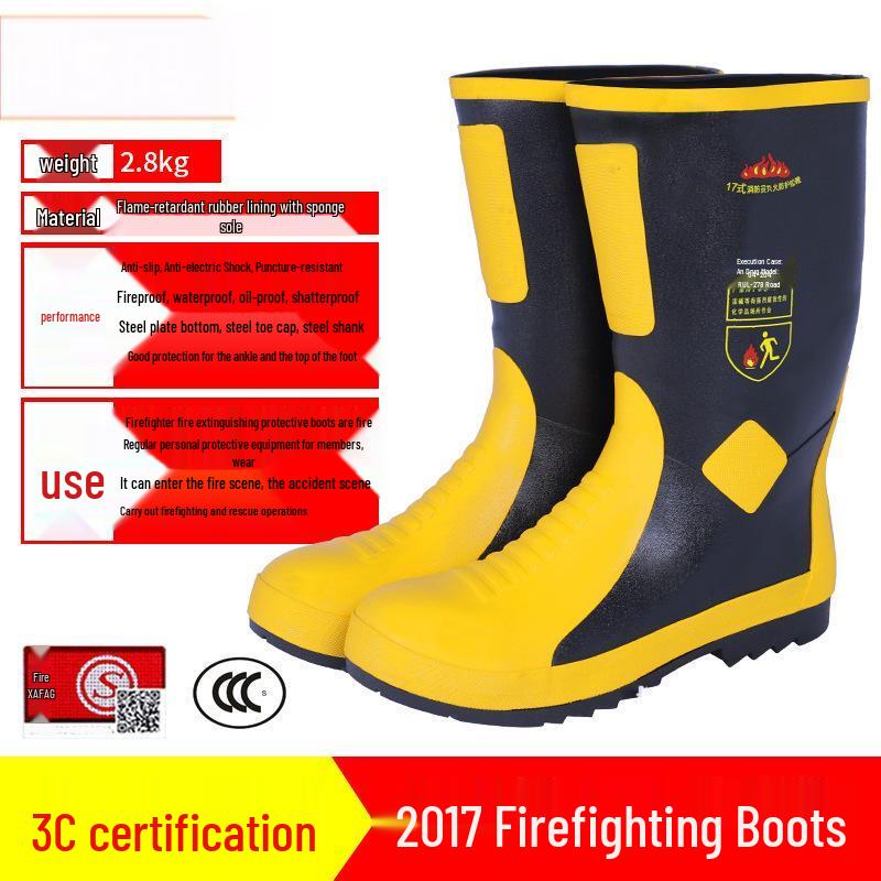 Brangdy Firefighter Protective Boots 1