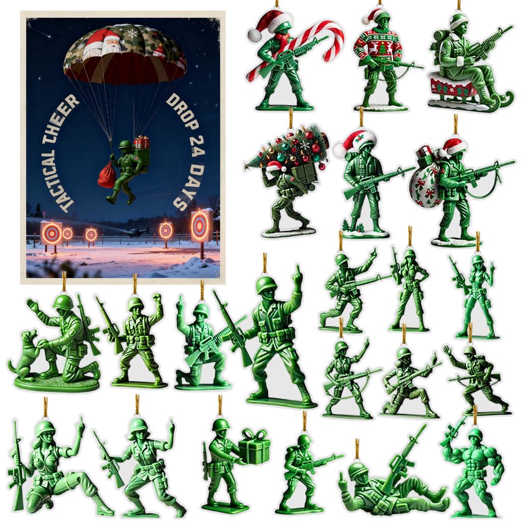 Advent Calendar Contains 24 Gifts, Cute Figures Doll Advent Calendar, Countdown Calendar With Surprise Toys, Collectible Figures Gift For Kids