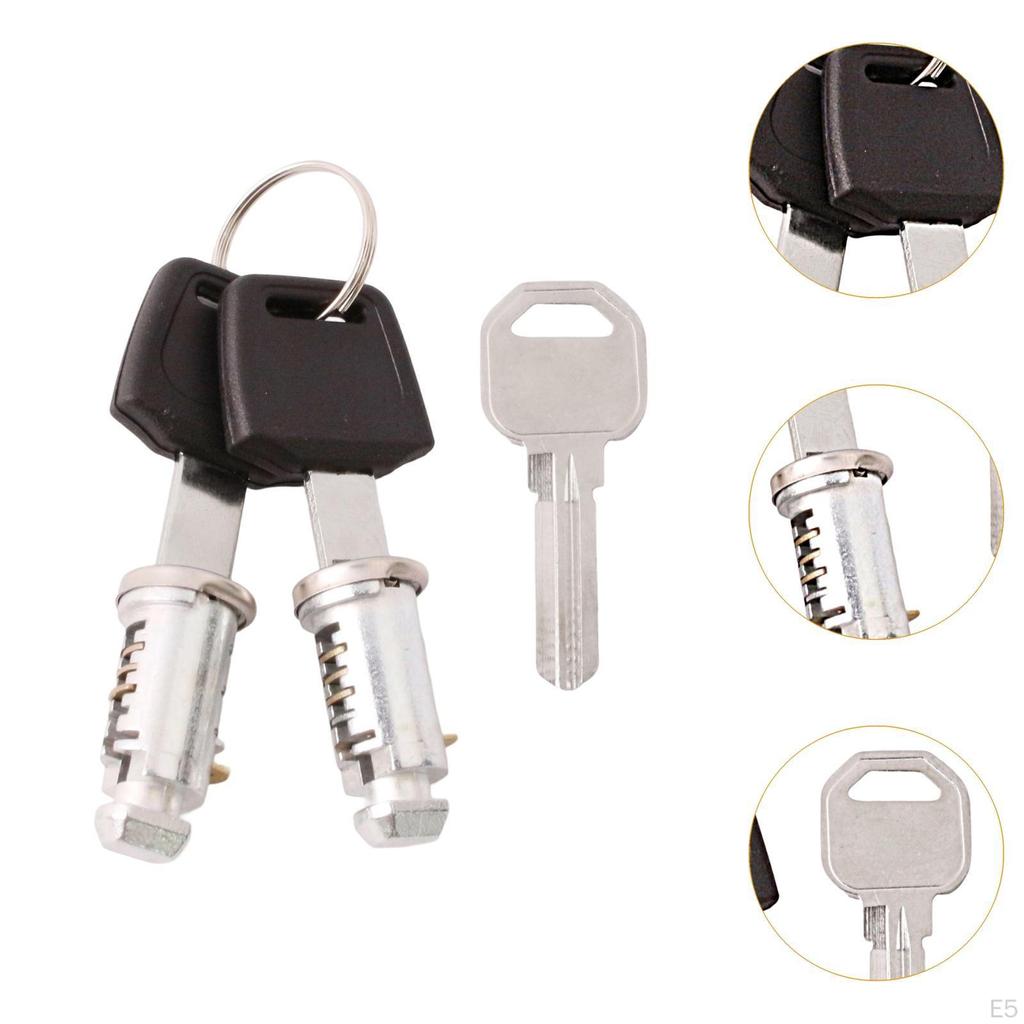 Car Rack Lock Core with Key for Roof Cargo Accessories
