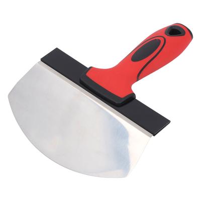 Paletta a Secchio 6 Pollici Acciaio Inossidabile a Forma di Arco Pala per Pittura Murale Gesso per Costruzioni