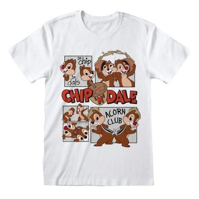 Chip 'n' Dale Unisex Erwachsenen Freundschafts-T-Shirt
