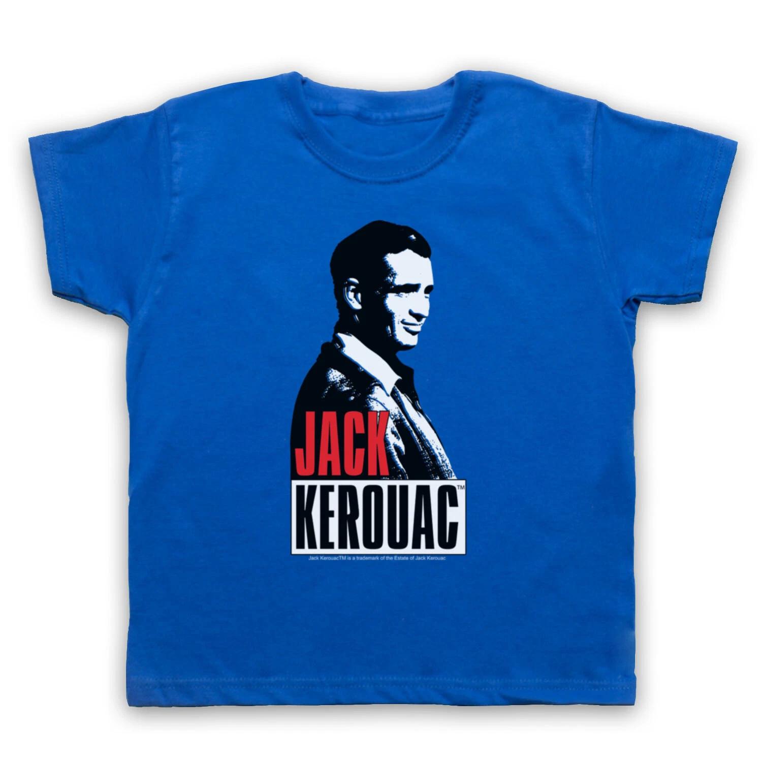 BEAT GENERATION SIDE POSE JACK KEROUAC 2 ICONIC WRITER KIDS CHILDS T-shirt 130