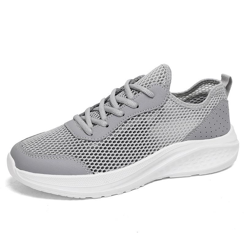 Large size summer new mesh breathable casual sneakers lightweight shoes