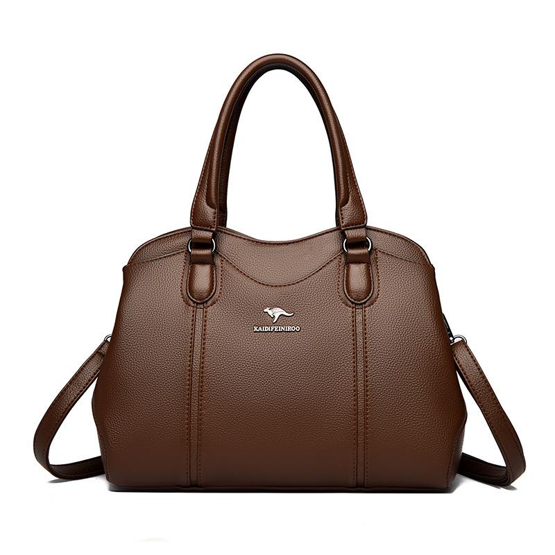 Crossbody Bag, Women's Single-shoulder Bag, and Multi-layered Handbag for Middle-aged Women