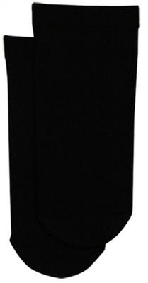 Schatz Happy Ballettsocken Einheitsgröße Kurze Länge für Erwachsene und Kinder Eins (3-Paar-Set), (18-26cm), (Schwarz, Größe)