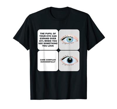 Programmer Compiled Code Computer Scientist Coding T-Shirt