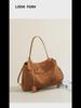 High-Grade Suede Leather Underarm Women's Tote - Niche Handbag with Large Capacity