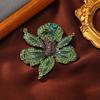 Spilla vintage a forma di fiore, spilla da cappotto con orchidea, accessori di alta qualità per donna