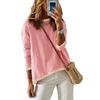 Spring New Pure Cotton Knitted Sweater for Women