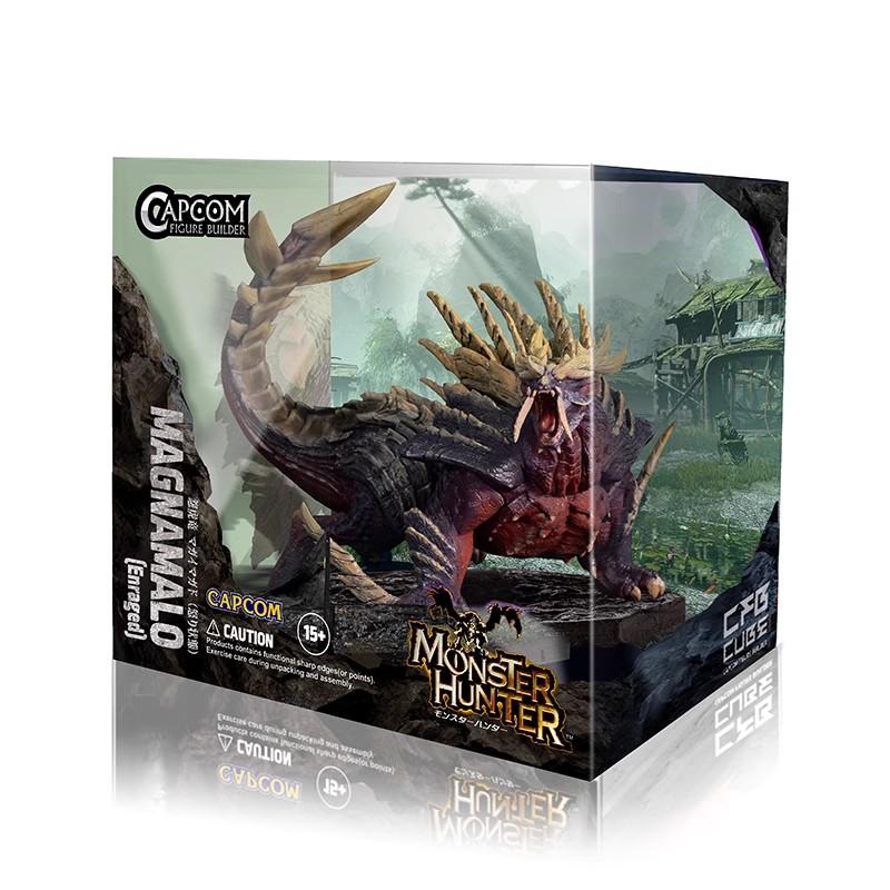 Monster Hunter CUBE Zinogre Amatsu Crimson Glow Valstrax Gore Magala MAGNAMALO Mizutsune Monster Dragon Figure Model Toys