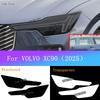 För VOLVO XC90 2025 Yttre Framlampa Svart Skyddsfilm Strålkastare Genomskinlig Reptålig Tillbehör BC-pelare FILM