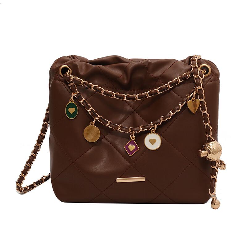 OGAR Quilted Chain Shoulder Bag One Size