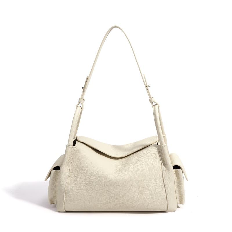 Fashion women's bag summer lazy wind Korean high-end single shoulder armpit bag commuter leather women's large-capacity handbag