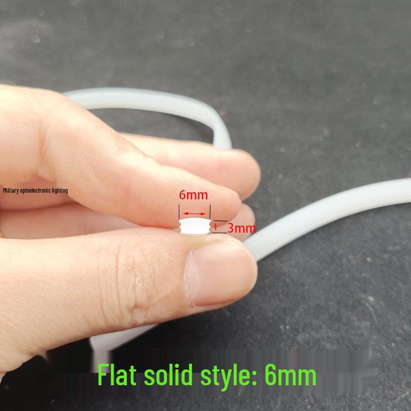 

Вигнута лінійна м яка силіконова пластина-розсіювач для світлодіодних стрічок