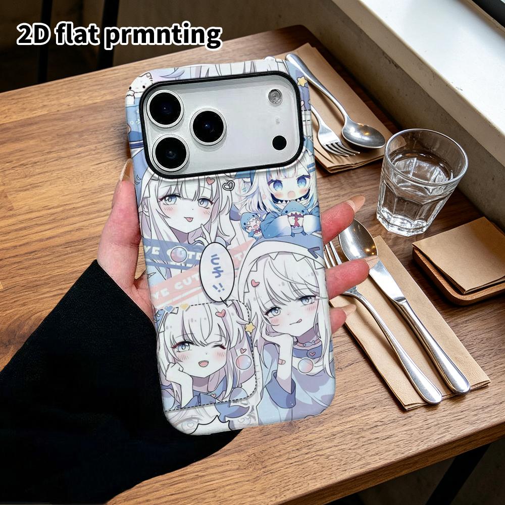 Phone Case: 2D Flat, Suitable for iPhone 18 17 16 15 14 13 12 Pro, Multiple Emojis, Perfect Christmas and Halloween Holiday Gift