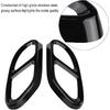 1Pair Car Exhaust Tail Muffler Tip Pipe Cover Trims for Mercedes Benz C Class w205 Coupe GLC B Class w246 E class w212 w213 C207 Coupe A class w176