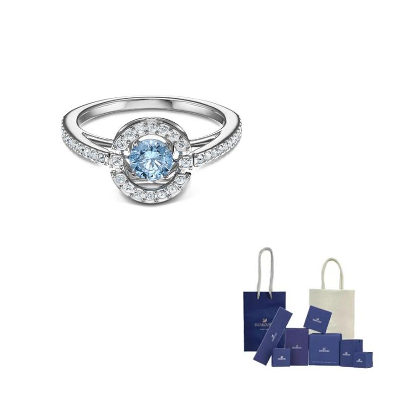 Swarovski Sparkling Dance Rhodium plated Rings