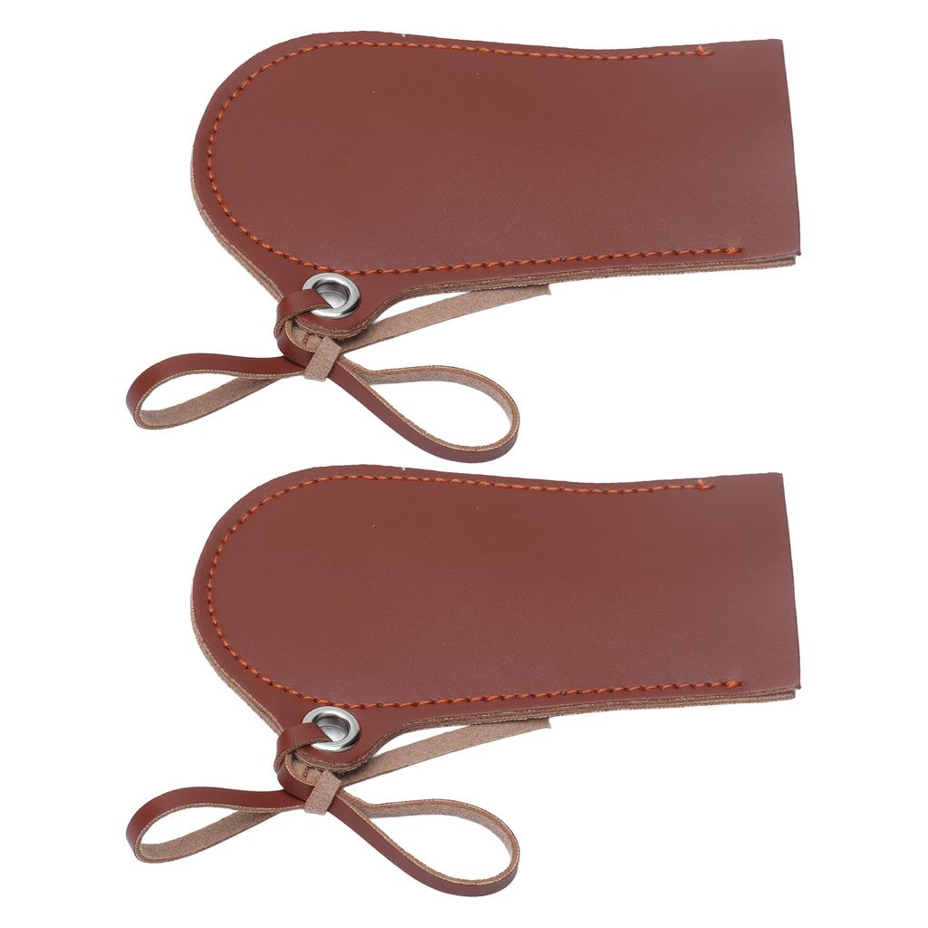 2PCS Cast Iron Handle Cover Suspension Design Retro Fashion Fine Workmanship Hot Handle Holder