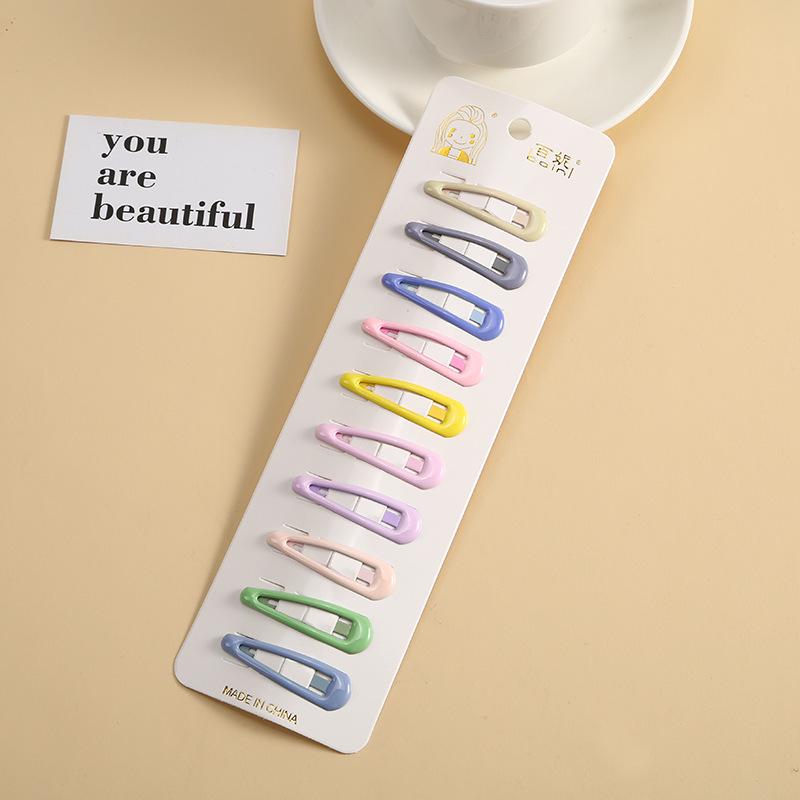 2023 Ice Cream Color Star Hair Clips for Girls – Cute BB Bangs Clips