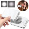 40W LED Camera Light 2800K-9000K Handheld Fill Light 4400mAh Rechargeable Portable Light Panel Video Light