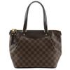 Westminster PM Tote Bag N41102 Brown Damier Canvas Women Used