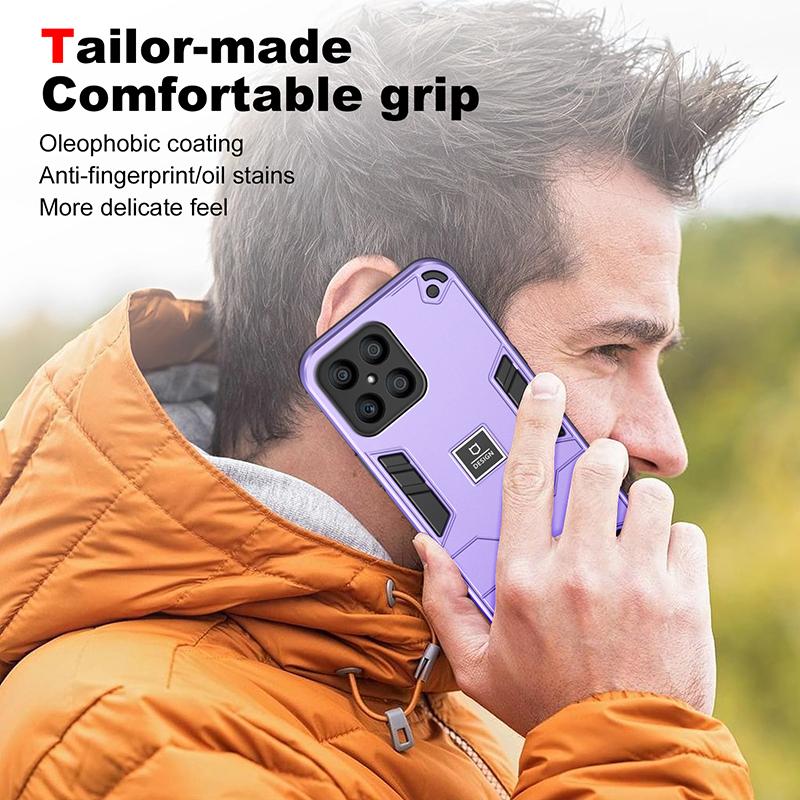 For Honor X8 X8A X8B Magnetic Shockproof Armor Matte Case For Honor X8A For Honor X8B Soft Silicone Bumper Hard PC Cover