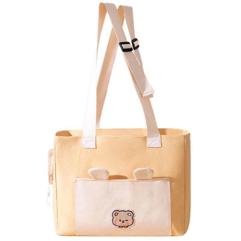 

Cats-in-bag Carriers for Puppies Carry Bag Outdoor Travel Shoulder Carriers Sightseeing Bag Safety Strap