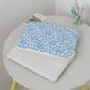 Shockproof Laptop Sleeve 11/13/15 Inch Portable Protective Notebook Bag Floral Quilted Laptop Tablet Cover for Office/Travel