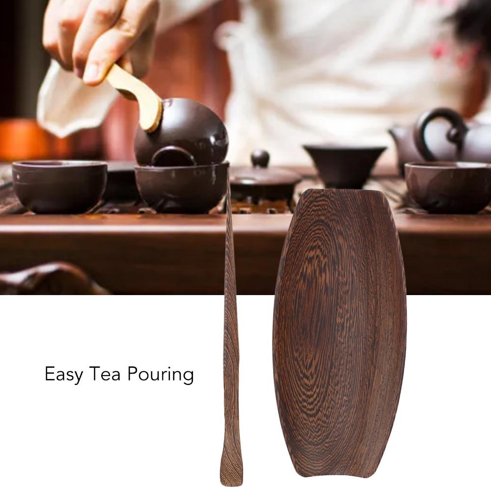 2pcs set Ergonomic Long Handle Teaware Tool Kit Loose Leaf Tea Ceremony Accessories  Tea Making