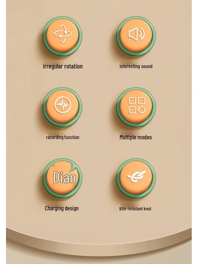 Automatic Rotating Cat Toy: Teasing Ball & Rope Knot Set for Self-Play and Boredom Relief