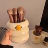 High Appearance Level Makeup Brush Storage Box Pen Holder Brush Rack Desktop Good Items Storage Tube Mouth Red Cosmetics