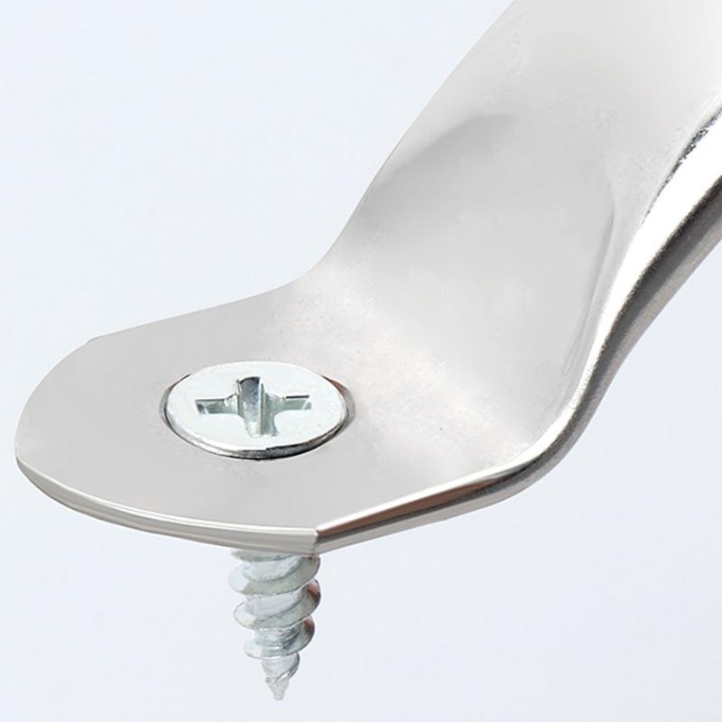 Round Tube Cabinets Handle Heavy Type Stainless Steel Pull For Furniture Drawer Door Chopping Board Simple Mounting Hardware Accessories