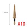 MOC Medieval Weapon Accessories for Building Blocks - Sword Shield Bow Axe Hammer Spear Gun Set